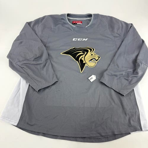 Used Grey Lindenwood CCM Practice Jersey | XL | E201