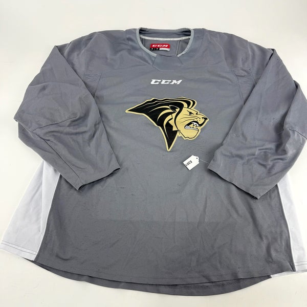 Used Grey Lindenwood CCM Practice Jersey | XL | E201