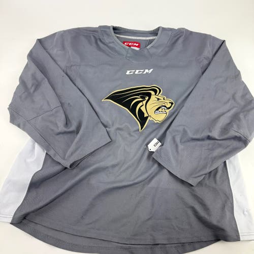 Used Grey Lindenwood CCM Practice Jersey | XL | E264