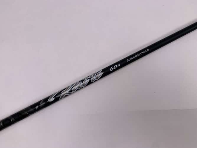 Mitsubishi Chemical Kai'li White 60X 60g XStiff Driver Shaft 44.75"-Taylormade