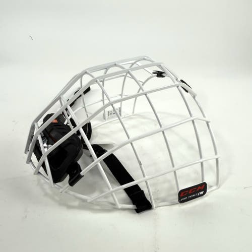 New White CCM FM780 Cage | Large | E182