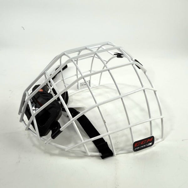 New White CCM FM780 Cage | Large | E182
