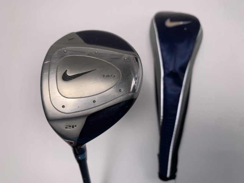Nike T-40 Tour 7 Fairway Wood 21* Stiff Graphite Mens LH HC