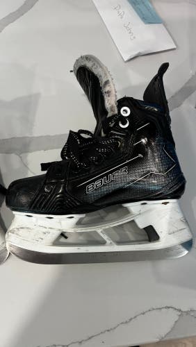 2024 Bauer Supreme M50 Pro Hockey Skates Regular Width Pro Stock Size 2 (Used)