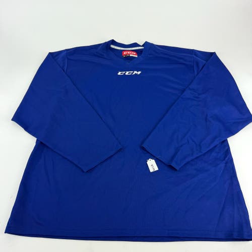 Used Royal Blue CCM Practice Jersey | Sr XL | E179