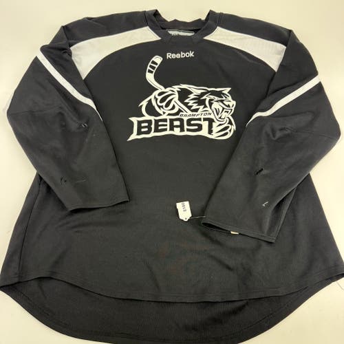 Used Black Reebok Brampton Beasts Practice Jersey | XXL | E180