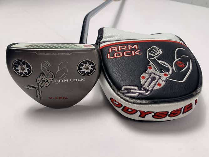 Odyssey Arm Lock V-Line Putter 42" Mens RH HC