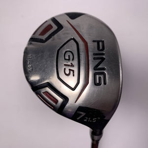 Ping G15 7 Fairway Wood 21.5* TFC 149 F Soft Regular Senior Graphite Mens RH