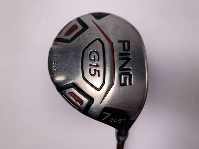 Ping G15 7 Fairway Wood 21.5* TFC 149 F Soft Regular Senior Graphite Mens RH