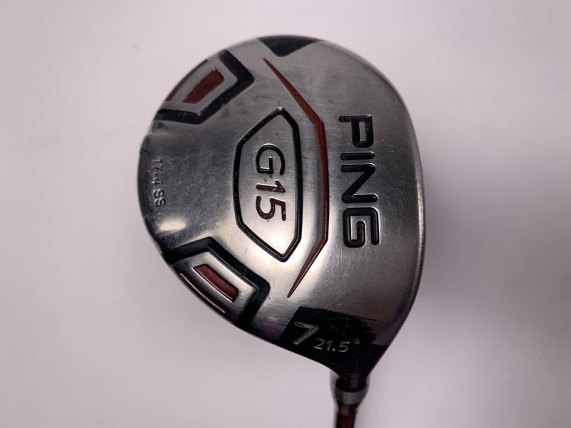 Ping G15 7 Fairway Wood 21.5* TFC 149 F Soft Regular Senior Graphite Mens RH