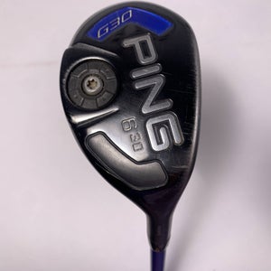 Ping G30 6 Hybrid 30* TFC 419 Soft Regular Senior Graphite Mens RH