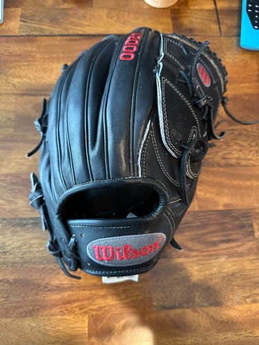 Wilson A2000 RH Pitcher's Baseball Glove 12.5" (New)