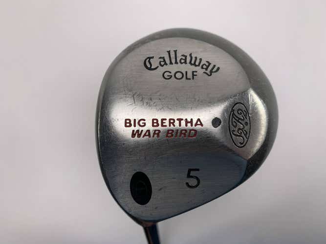 Callaway Big Bertha Warbird 5 Fairway Wood 18* RCH 96 Regular Graphite Mens LH