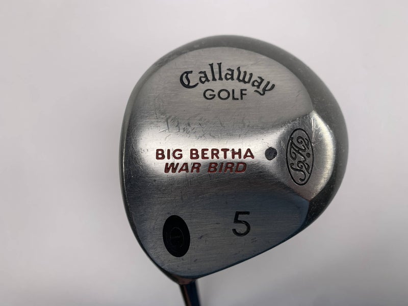 Callaway Big Bertha Warbird 5 Fairway Wood 18* RCH 96 Regular Graphite Mens LH