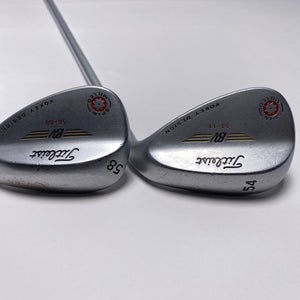Titleist Vokey Spin Milled Chrome 2009 Wedge Set 54* 11 | 58* 8 Wedge RH