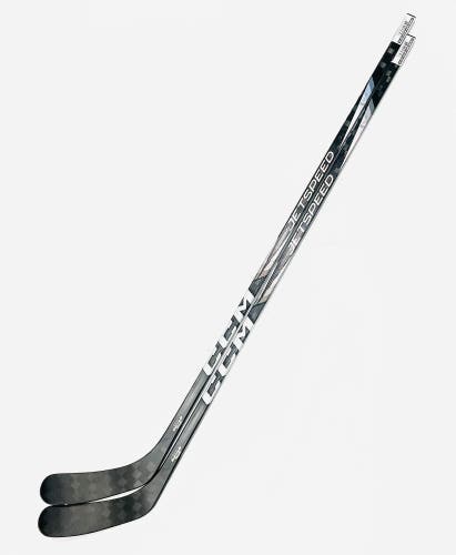New 2 pack CCM Trigger 8 Pro (custom black/silver Jetspeed FT7 Pro) Pro Stock - RH, P90TM, 75 Flex