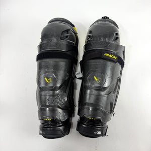 Used Bauer Supreme Mach Shin Guards | 14" | E321