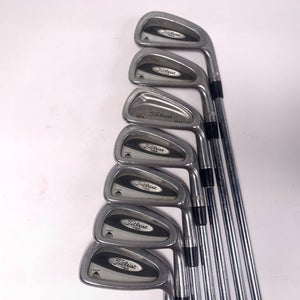 Titleist DCI 762 Iron Set 3-9 True Temper Dynamic Gold R300 Regular Mens RH