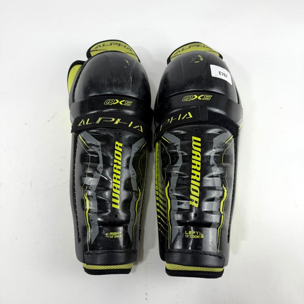 Used Warrior Alpha QX5 Shin Guards | 13"