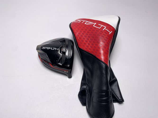 TaylorMade Stealth Plus Driver 9* HEAD ONLY Mens RH HC