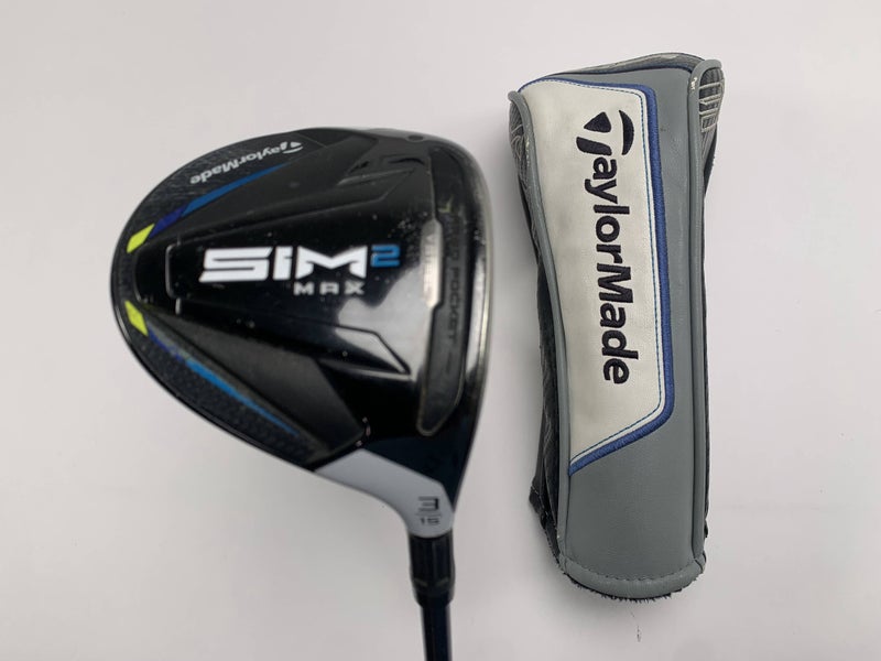 TaylorMade SIM2 MAX 3 Fairway Wood 15* Fujikura Ventus Blue 5R Regular RH HC