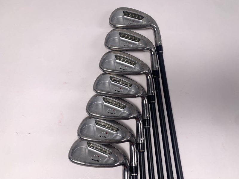 TaylorMade Rac OS Iron Set 4-PW Ultralite Regular Graphite Mens RH