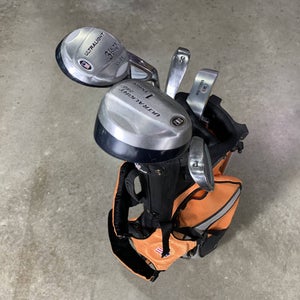 U.S. Kids UL-24 Club Set Driver 3W 6&8 PW Putter KidPower 51-35 Junior RH +Bag