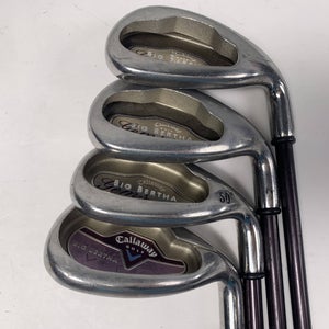 Callaway Big Bertha Gems Iron Set 8-PW+SW Big Bertha Gems 65i Ladies RH