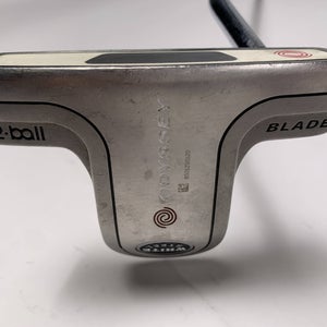 Odyssey White Steel 2-Ball Blade Putter 35" Mens RH