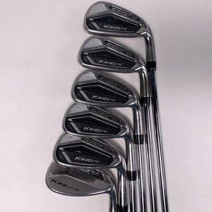 Cobra KING F8 Iron Set 6-PW+GW True Temper Elevate MPH 85g Stiff Steel Mens RH
