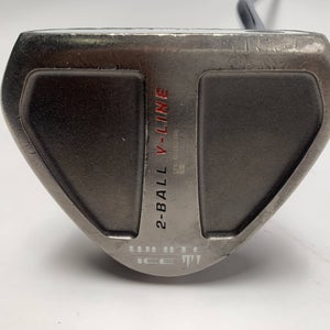 Odyssey White Ice 2-Ball V-Line Putter 34.5" Mens RH