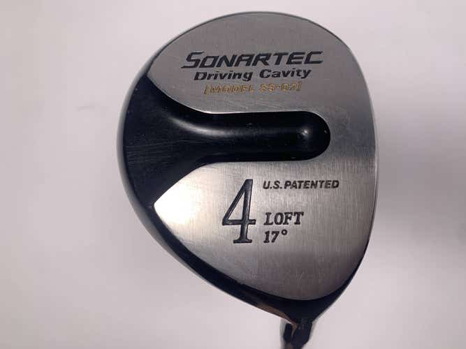 Sonartec Driving Cavity Model SS-02 4 Fairway Wood 17* NV Green 65g Regular RH