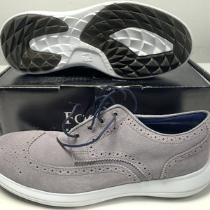 FootJoy Flex LE1 Waterproof Golf Shoes Grey Men's SZ 12 (56113)