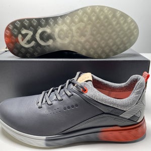 ECCO S-Three Waterproof Golf Shoes Gray Women's SZ 8-8.5 (102903 01308)