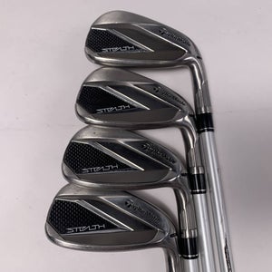 TaylorMade Stealth Iron Set 7-PW Aldila Ascent White 45g Ladies RH