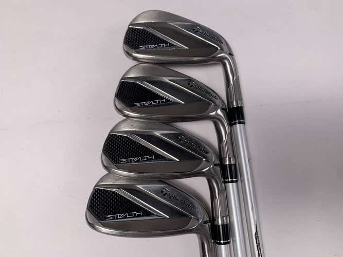TaylorMade Stealth Iron Set 7-PW Aldila Ascent White 45g Ladies RH
