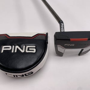Ping Tyne 4 2021 Putter 35" SuperStroke Claw 1.0 Black Dot Mens LH HC