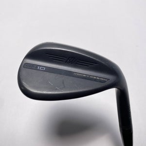 Titleist Vokey SM10 Jet Black Lob Wedge LW 60* 10 S-Grind SM10 Wedge Mens RH