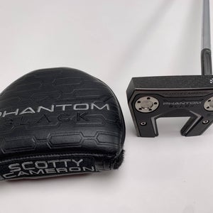 Scotty Cameron Phantom Black 5.5 2025 Putter 34" Superstroke Pistol 1.0 RH HC