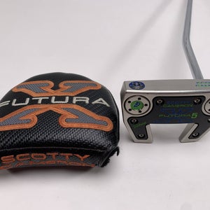 Scotty Cameron Futura X5 Custom Putter 34" SuperStroke Flatso 2.0 Mens RH HC