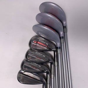 Cobra MAX Hybrid Iron Set 4-PW+SW Max 50g Ladies Graphite Womens RH