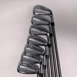 Titleist T200 2023 Iron Set 4-PW AeroTech SteelFiber i95 Stiff Graphite Mens RH