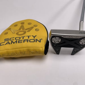 Scotty Cameron Phantom X 7.5 2022 Putter 34" Mens RH HC NEW