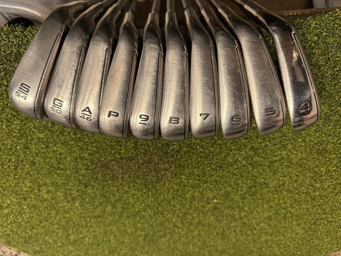 Callaway Paradym AI Smoke 4-SW Iron Set, KBS C Taper Lite Stiff Flex, RH