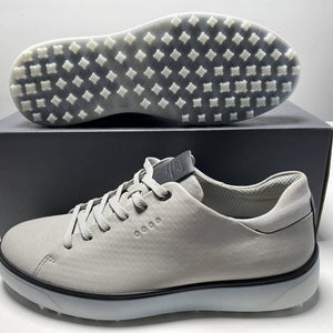 ECCO Tray Waterproof Golf Shoes Grey Men's SZ 8-8.5 (100304 57719)