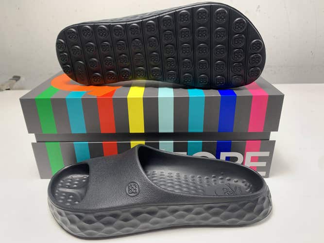 G/Fore G/Slide Street Shoes Black Men's SZ 10 (G4MS22F26)