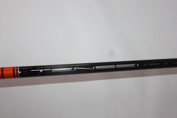 NEW MITSUBISHI TENSEI ORANGE CK SERIES 60TX WOOD SHAFT - TOUR EXTRA STIFF -UNCUT