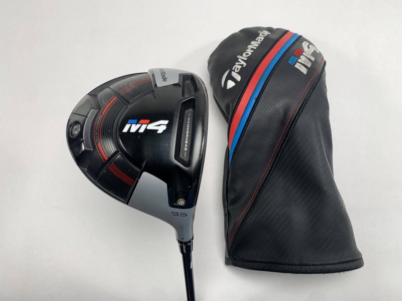 TaylorMade M4 Driver 9.5* Fujikura Atmos 5R Red Regular Graphite Mens RH HC