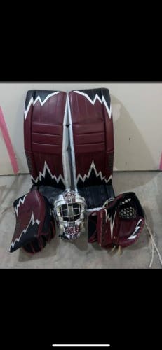 Vaughn V9 Pro Carbon Maroon