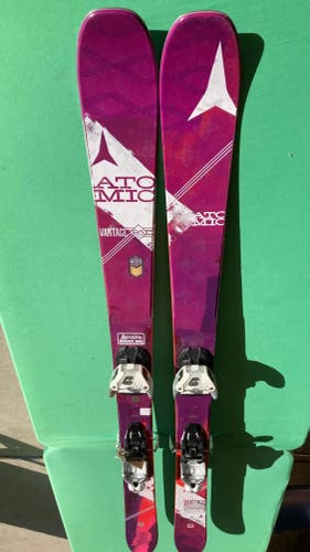 Atomic Vantage 85 157 cm Skis | With Salomon Bindings